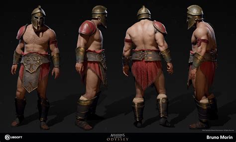 Artstation Assassin S Creed Odyssey Spartan Army Brute Outfit