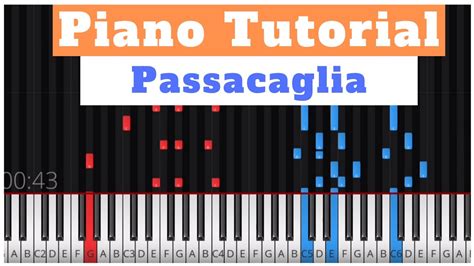 How To Play Passacaglia By Handel Halvorsen Piano Tutorial