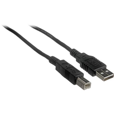Pearstone Usb 20 Type A Male To Type B Male Cable 6 Usb Ab6