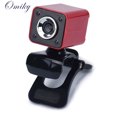 Omiky Mecall Usb Mp Led Hd Webcam Web Cam Camera With Mic For