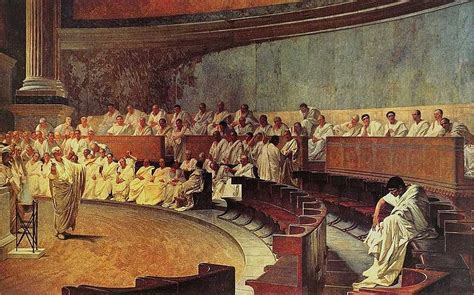 Filecicero Denounces Catiline In The Roman Senate By Cesare Maccari
