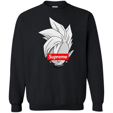 Supreme Dbz Kaio Unisex Pullover Sweatshirt Shop Supreme X Dragon