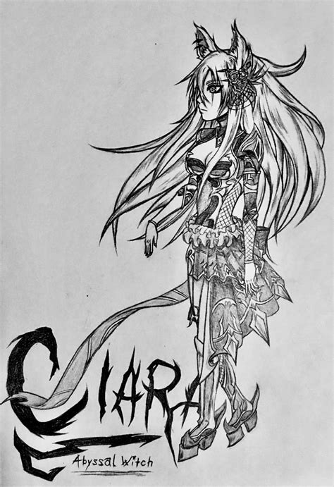 Brave Frontier Abyssal Witch Ciara By Iamtheoneandonlynori On Deviantart