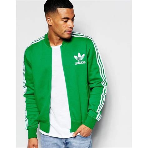 Adidas Originals Adicolor Track Jacket In Green B10665 Addidas Jacket