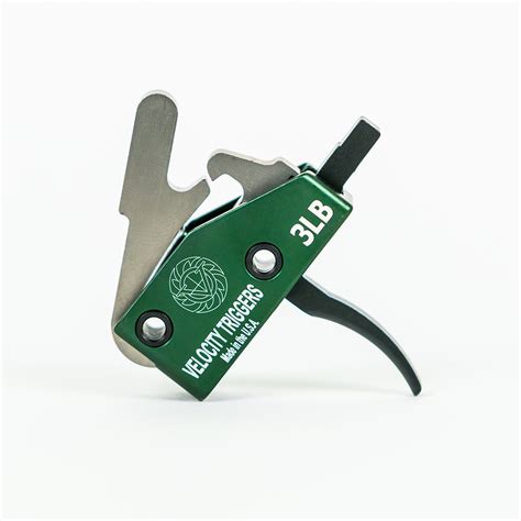 Velocity Ar 15 Drop In Match Trigger 3lb Curved 6557