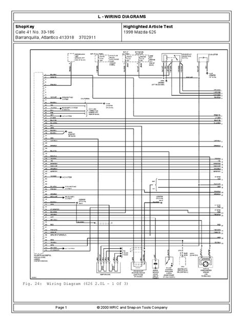 1998 mazda protege speaker sizes. Wiring Diagram For 1998 Mazda - Complete Wiring Schemas