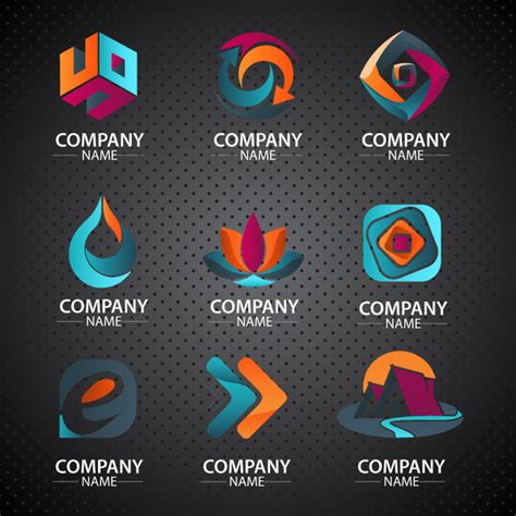 Logo Background Shapes Free Vector Download 115779 Free Vector For