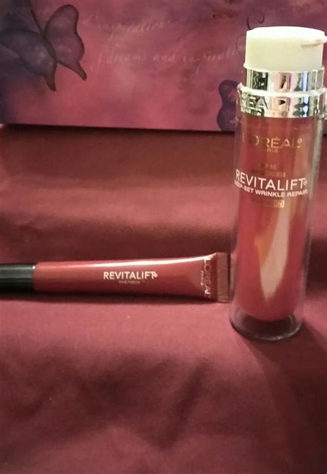 I received this set free from #voxbox and #influenster i have been using it a while and i really do love it its a nice complete skincare set. L'OREAL REVITALIFT DEEP-SET WRINKLE REPAIR PRE OWNED 1.7 ...