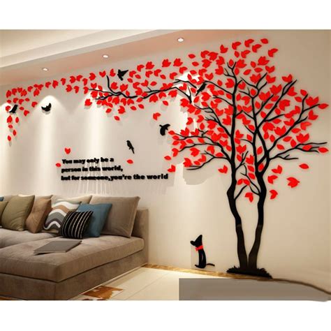 These products are available in numerous shapes, sizes and colors, and to top it all, they are very durable which helps them last on the walls for a long time. Dining Room Wall Stickers Home Furnishing 3D Wall Sticker ...
