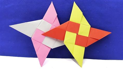 How To Make Origami Ninja Star Easy Making Tutorial Paper Crafts Ideas