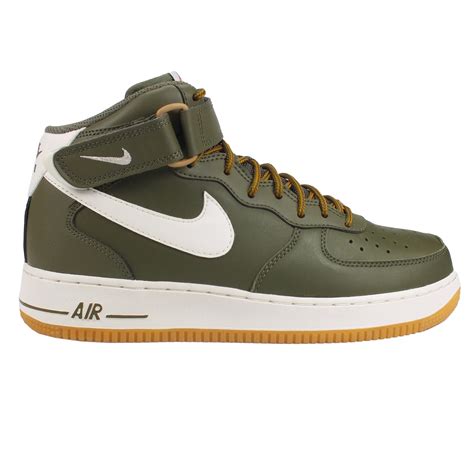 Nike sportswear herren sneaker air force 1 07, weiss, gr. Nike Air Force 1 Mid 07 Turnschuhe Basketballschuhe Leder ...