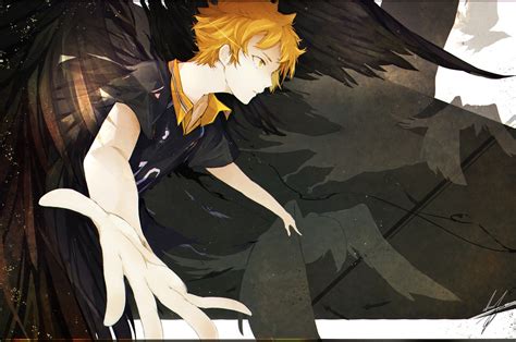 See more ideas about anime, manga anime, cool anime pictures. Download 2560x1700 Haikyuu, Hinata Shouyou, Dark Wings, Orange Hair Wallpapers for Chromebook ...