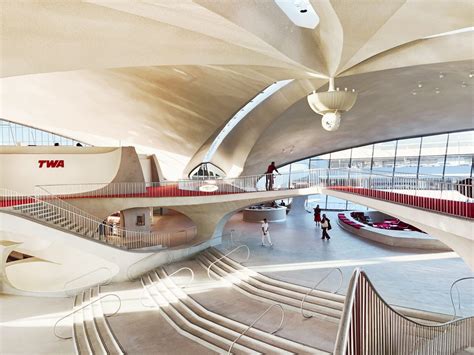 The Classic Twa Terminal At Jfk Designed By Eero Saarinen During The