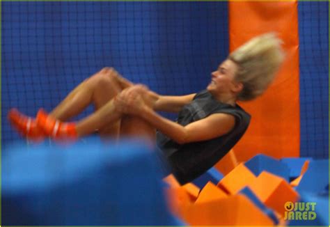 Julianne Hough Somersaults Through The Air At Sky Zone Photo 2908442