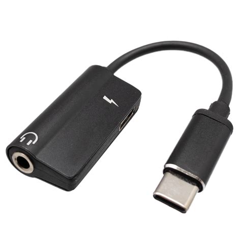 Adaptador Usb C A Usb C Jack 35mm Audio Carga Compel