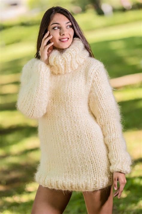 Tiffy Mohair Sweaters Angora Sweater Fuzzy Sweater Dress