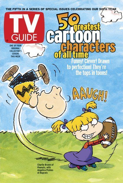50 Greatest Cartoon Characters Of All Time Cover 1 Of 4 Tv Guide Tv