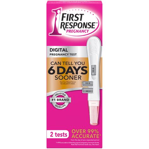 First Response Gold Digital Pregnancy Test 2 Pack