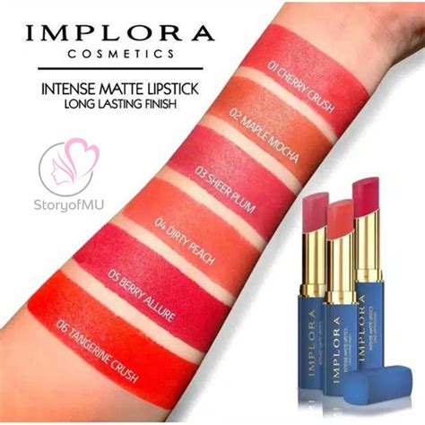 Jual Implora Lip Matte Intense 3 5gr Lipstick Lipstik Indonesia Shopee Indonesia