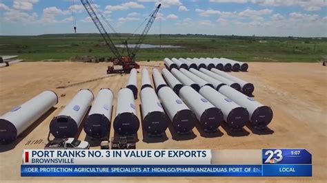 Port Of Brownsville Ranks No 3 In Value Of Exports Youtube