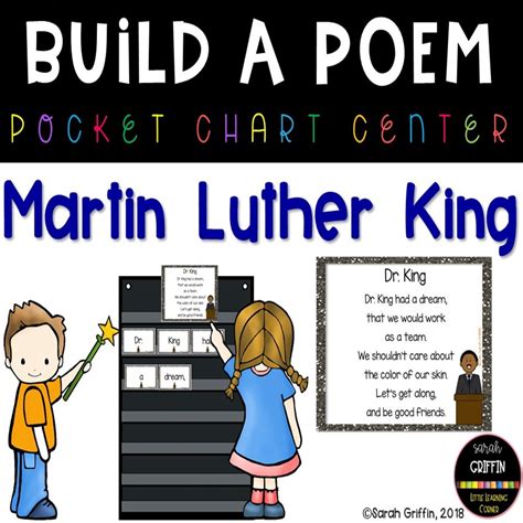 Daughters And Kindergarten Martin Luther King Poem For Kids