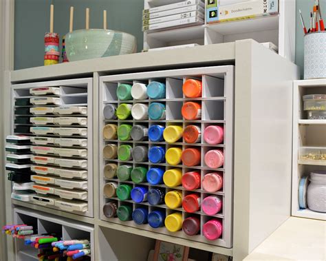 Craft Paint Organizer Fits Ikea Organizemore