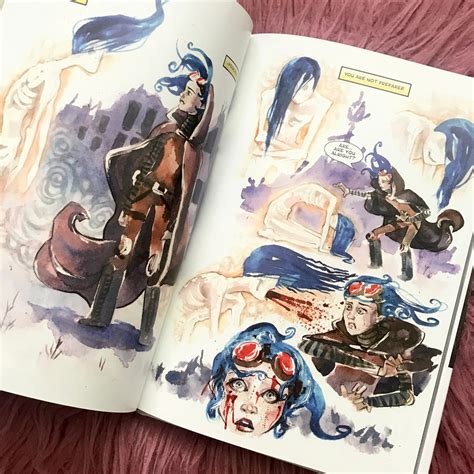 Surreality Hardcover Watercolor Graphic Novel Comic Book Etsy
