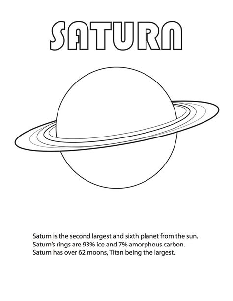 Saturn Coloring Page Planet Coloring Pages Planets Solar System Porn Sex Picture