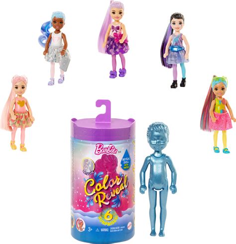 Barbie Color Reveal Chelsea Doll With 6 Surprises For Kids 3 Years Old