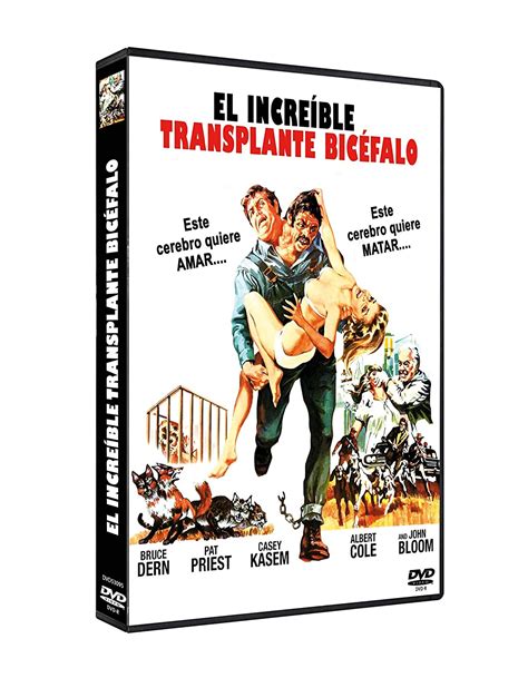El Increíble Transplante Bicéfalo Dvd 1971 The Incredible 2 Headed