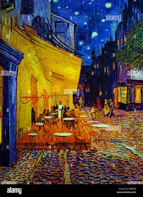 Art Art Posters The Cafe Terrace On The Place De Forum In Arles At