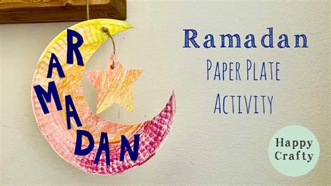 Ramadan Activities For Kids Paper Crafts Youtube