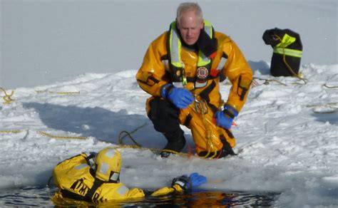 Ppe For Ice Rescue Incidents Lifesaving Resources