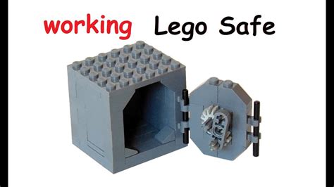 How To Build A Working Lego Safe Youtube