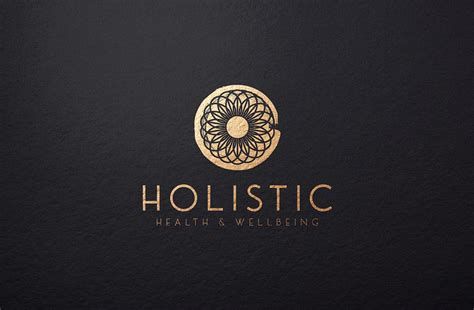 Modern Elegant Health And Wellness Logo Design For Holistic Health