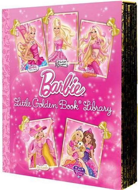 Barbie Little Golden Book Library By Golden Books Boxed Set