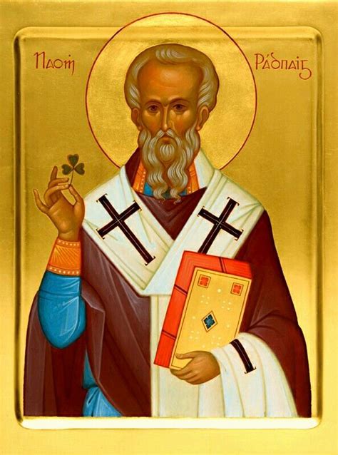 Saint Patrick Orthodox Christian Icons Orthodox Icons St Patrick