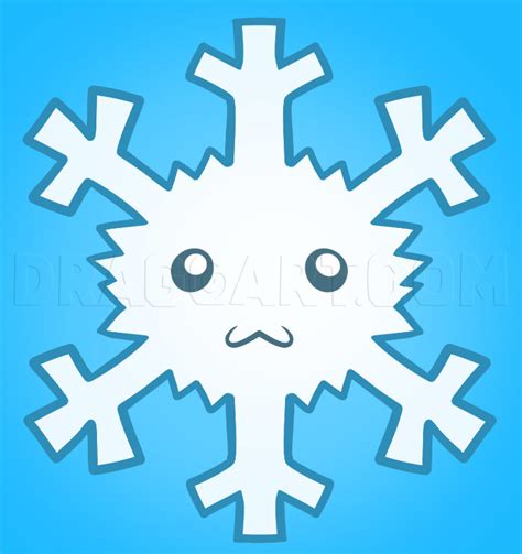 How To Draw A Snowflake For Kids By Dawn