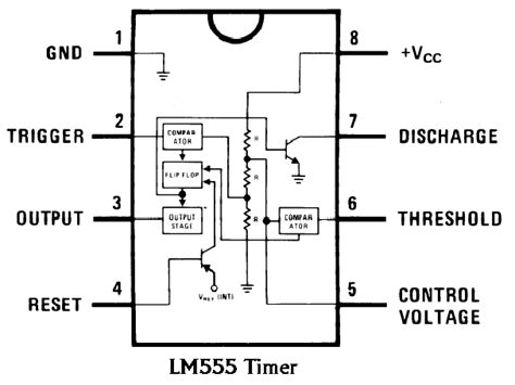 555 Timer Wiring Diagrams