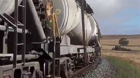 South African Diesel Locomotives In The Swartland Part Eight Youtube