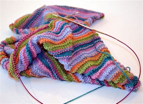 Learn How To Knit Flat Using Circular Needles Circular Knitting