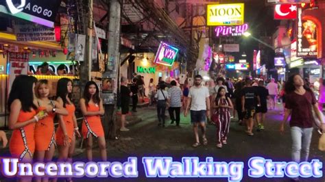 Walking Street Uncut And Uncensored Before Lock Down Nightlife Pattaya Youtube
