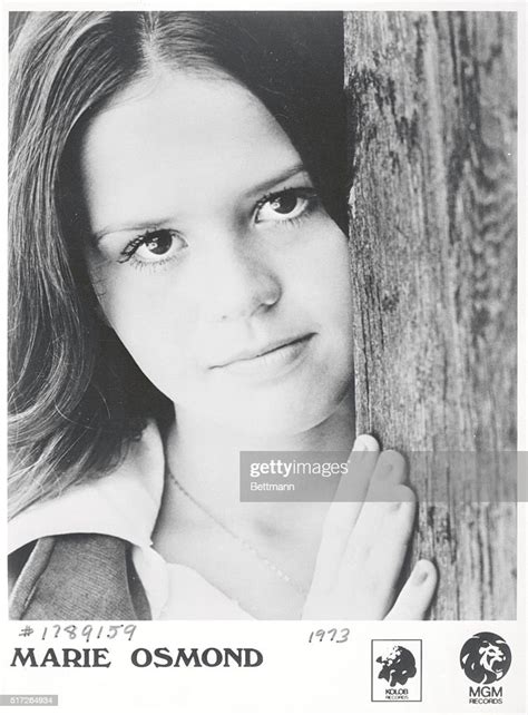 fourteen year old marie osmond of the donny and marie show news photo getty images