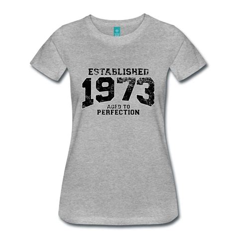 If you're buying merchandise for a team, school, party, event or company, you may be eligible for great. Spreadshirt Women's established 1973 - aged to perfection ...