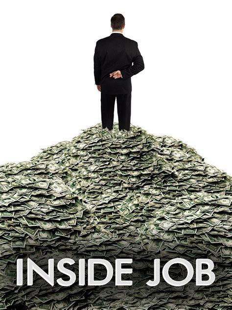 The academy award® winner for best documentary, inside job, directed by charles ferguson shows that the 2008 global financial armageddon was no accident. Inside Job - Movie Reviews