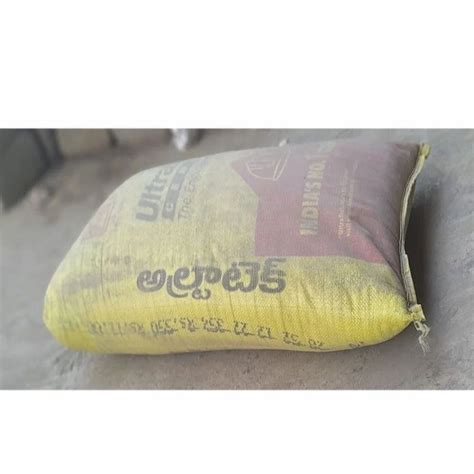 50kg Opc Ultratech Cement At Rs 350bag Ultratech Concrete Cement In