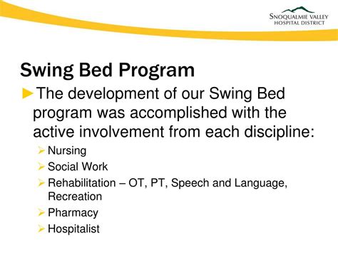 Ppt Snoqualmie Valley Hospital Swing Bed Program Powerpoint