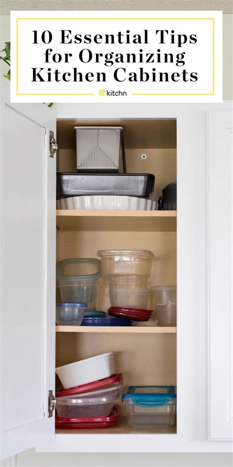 best kitchen cabinet organizing tips hacks kitchn
