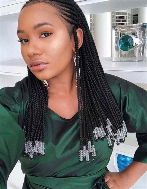 Fulani braids have been there for quite some time. These 16 Short Fulani #braids With Beads Are Giving Us ...