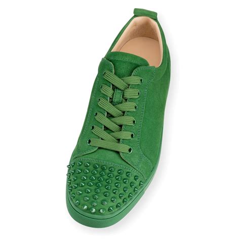 Lyst Christian Louboutin Louis Junior Mens Flat In Green